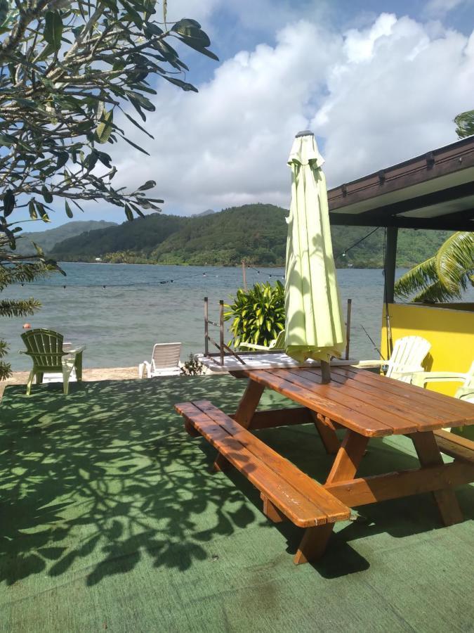 Villa De La Baie Raiatea - Bord De Mer Утуроа Экстерьер фото