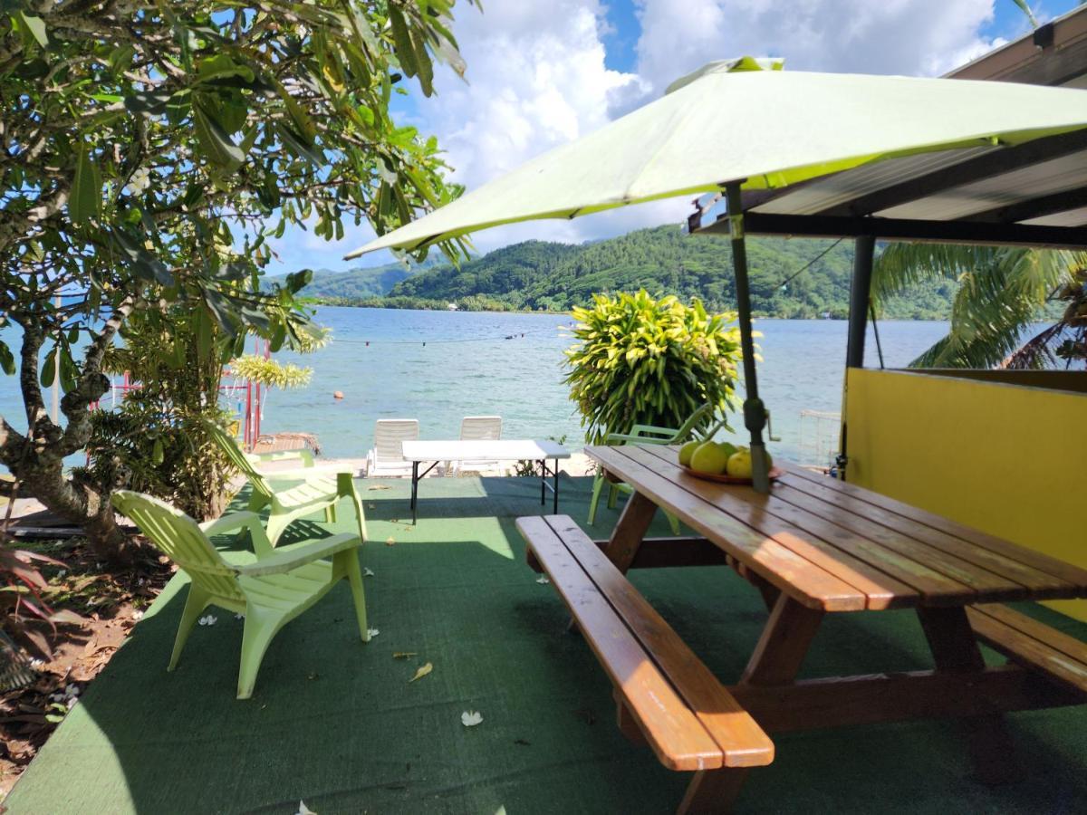 Villa De La Baie Raiatea - Bord De Mer Утуроа Экстерьер фото