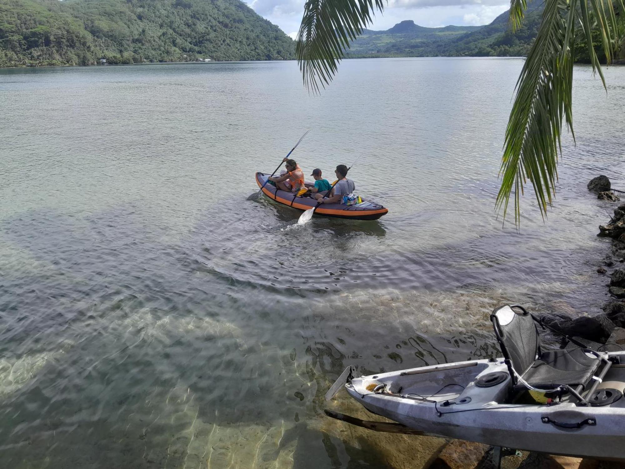 Villa De La Baie Raiatea - Bord De Mer Утуроа Экстерьер фото