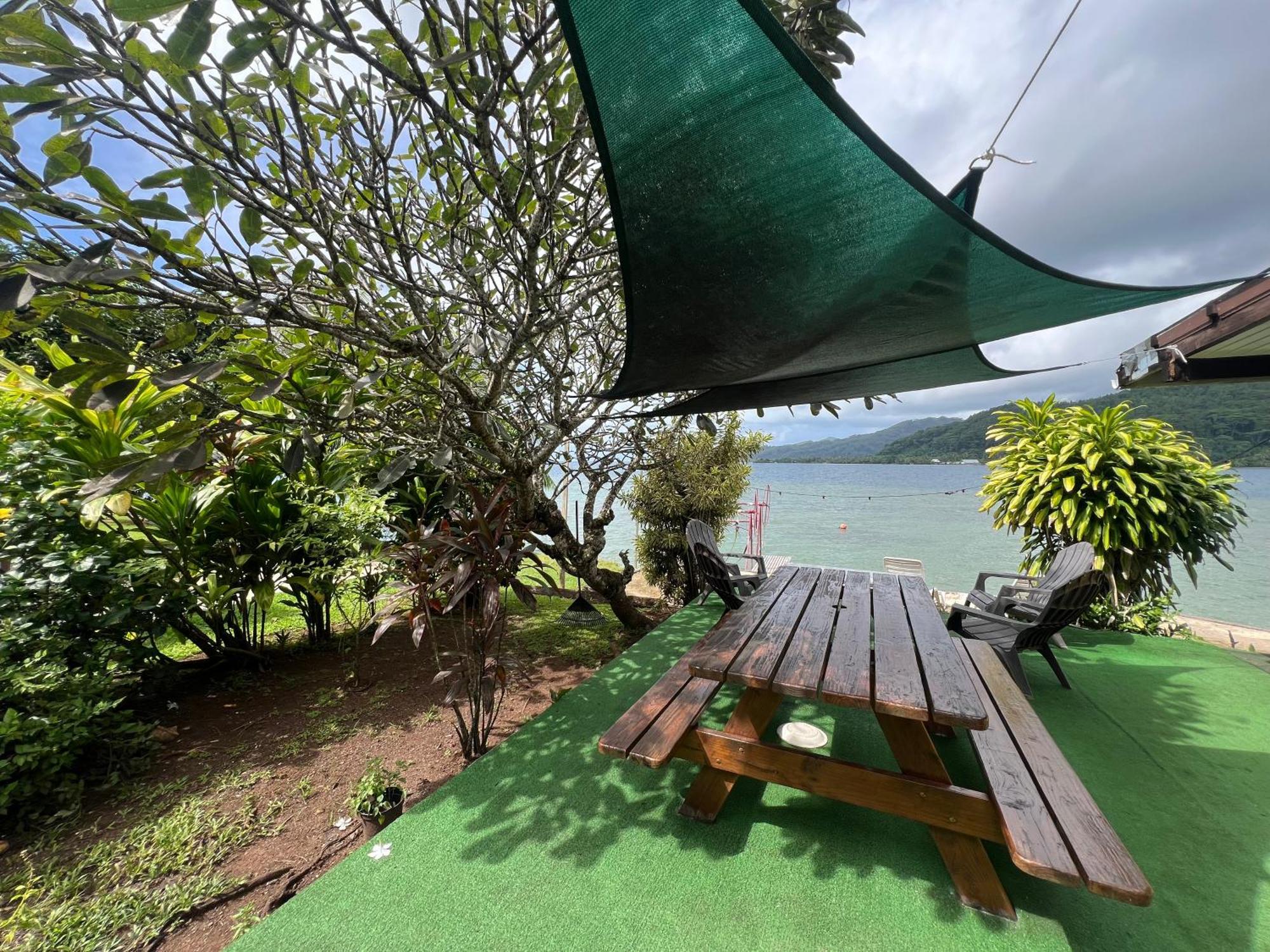 Villa De La Baie Raiatea - Bord De Mer Утуроа Экстерьер фото